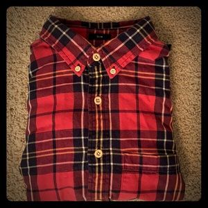 Men’s Abercrombie and Finch plaid button down